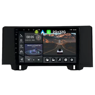 Kit Multimidia 9 Polegadas Android Citroen C3 Aircross 2023 Preto Fosco 2GB 32GB