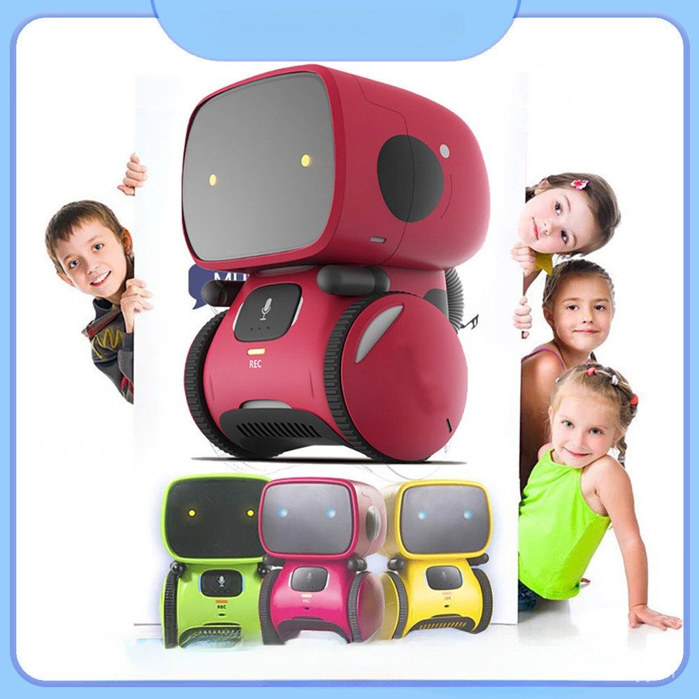 Robô Interativo Inteligente, Brinquedo Elétrico Infantil, Diálogo por ...