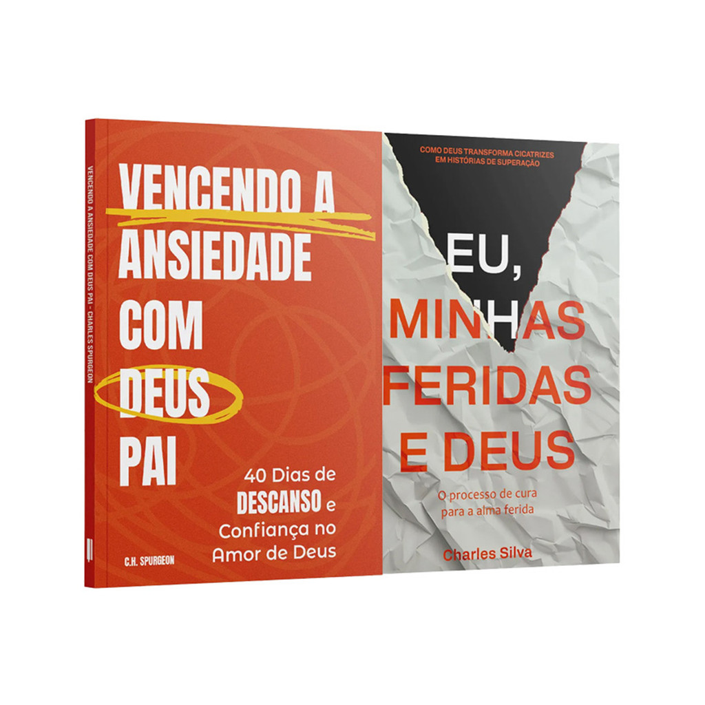 Kit 2 Livros - Cura Interior - Eu, minhas feridas e Deus + Vencendo a ...