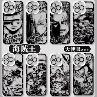 Concha Para Xiaomi Redmi Nota 13 Pro Plus 12S 10 11 13C 12C Caixa Anime One Piece Nica Luffy Zoro Shanks Silicone Tampa Traseira Fria Japão Transparente