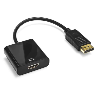 Cabo Adaptador Conversor Displayport Macho x HDMI Fêmea
