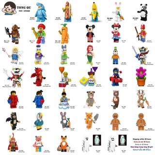 Anime Minifigures Mickey Monkey King Building Block Bonecos Modelos Colecionáveis De Aniversário Brinquedos De