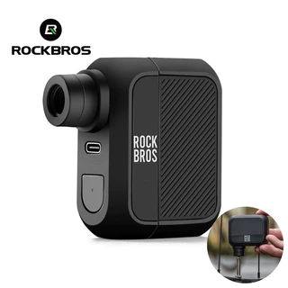 Bomba De Bicicleta ROCKBROS Mini Ar Elétrica 100PSI MTB De Estrada Portátil De Emergência Para Ciclismo Ao Livre Acessórios