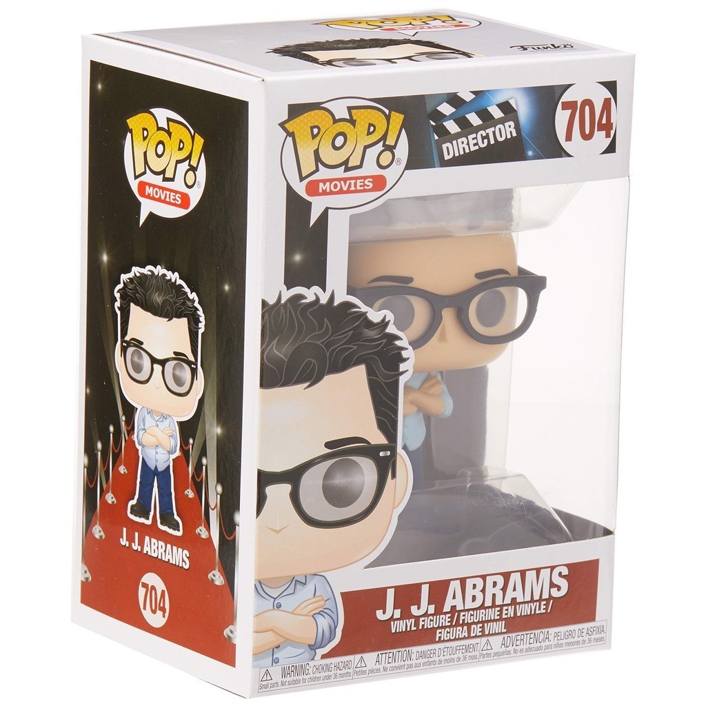 Funko Pop! Directors: J.J. Abrams – Vinile Da Collezione, Altezza 10 Cm
