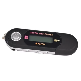 [Unidade Flash USB Com Tela 4GB , Suporte Portátil Slot Para Cartão TF MP3 Player De Música ,