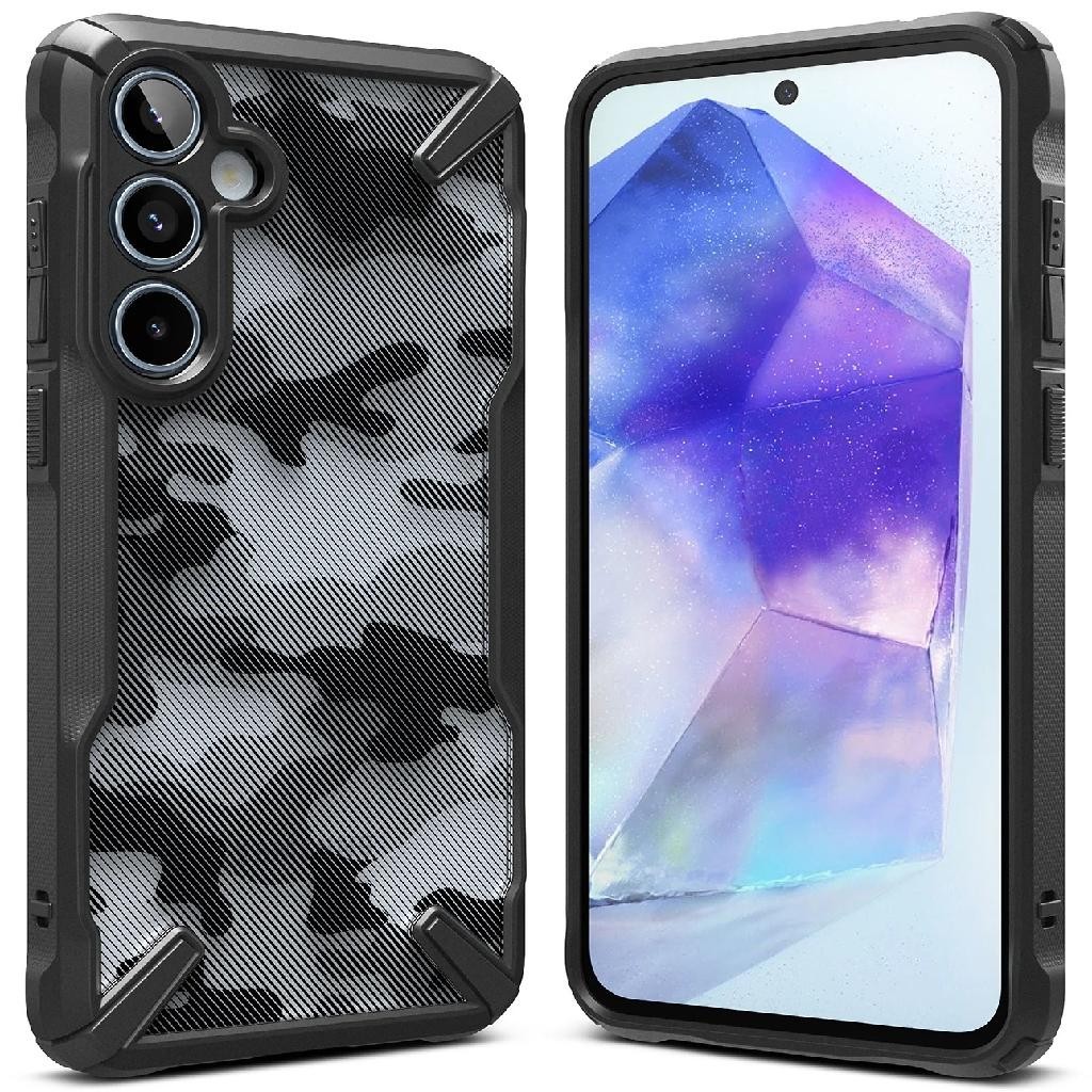 Capa Ringke Fusion X Camo Para Samsung Galaxy A55 5g