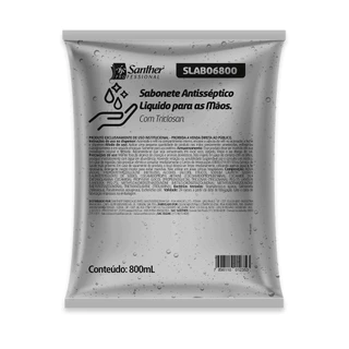 Sabonete Líquido Antisséptico 800ml Santher Professional em Oferta na Shopee