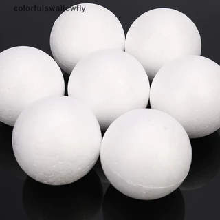 CSF 10pcs Esferas De Bolas De Festa De Bricolage Decoração 70MM Espuma De Isopor De Poliestireno