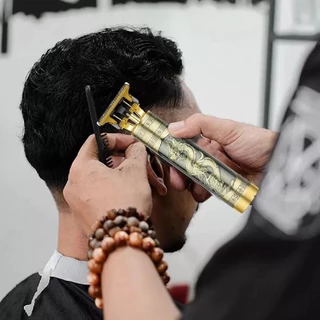 Máquina De Cortar Cabelo Para Barba Masculina Designer Elétrico Profissional Premium jimmy