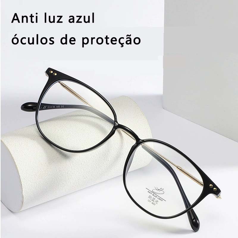 Óculos Anti-Luz Azul Para Radiação Masculina E Feminina