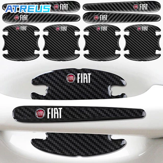 4/8Pçs Fiat Adesivo Protetor Maçaneta Da Porta Do Carro Anti Arranhões De Proteção Colisões Para Fiat Strada Argo Mobi Toro Fastback Pulse Cronos Scudo 500 Titano Palio Idea Uno Punto
