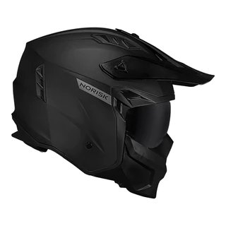 Capacete Norisk Darth 2 Monocolor Preto Fosco Moto