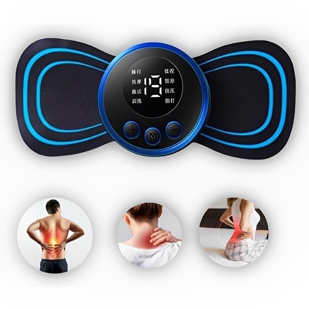 Mini Massageador De Cervical Elétrico Portátil Alivia Dores Corpo Pescoço