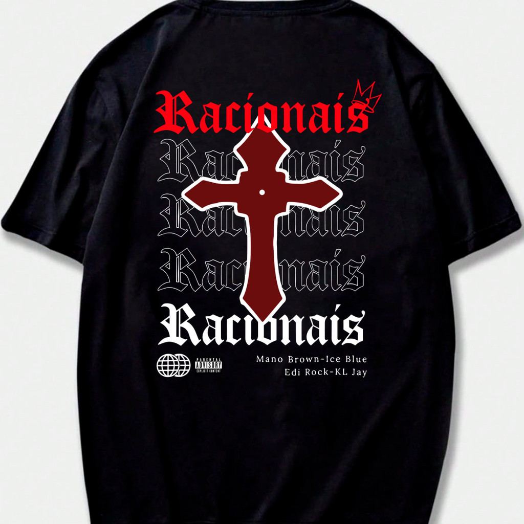 Camiseta CRUZ Racionais Unissex 100% Algodão Streetwear Lançamento Envio Varias Cores!! sweatshirt