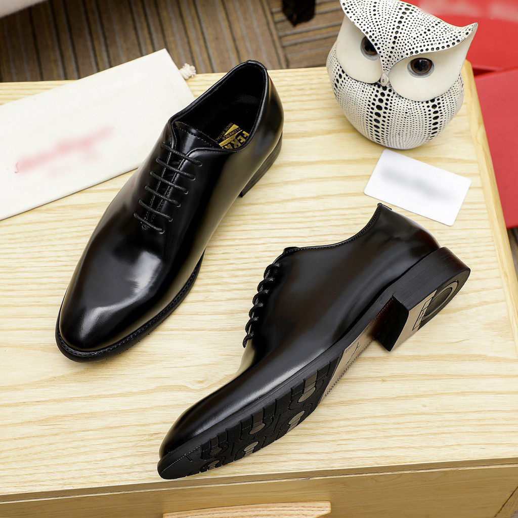 Sapato TOTO Masculino Aumento Altura 5cm - Couro Premium Formal