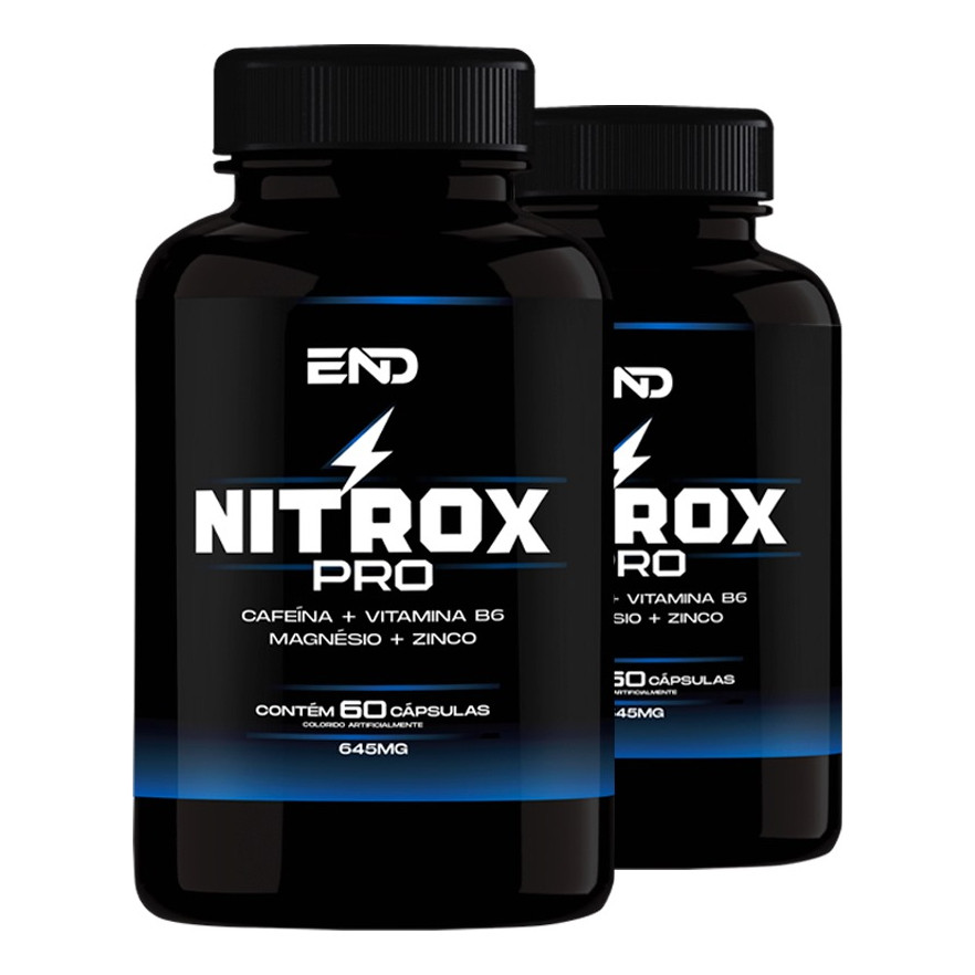 2x Nitrox Pro® 60 Cáps. Original | Shopee Brasil