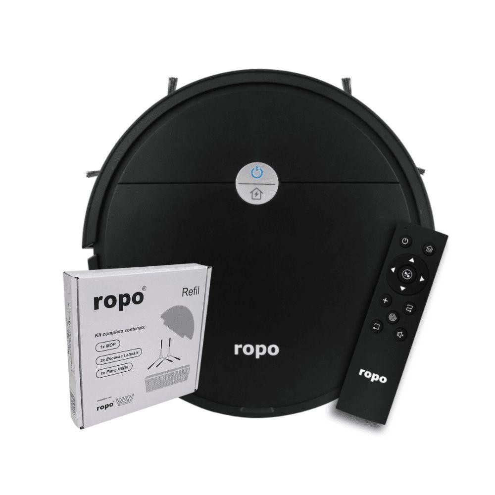Combo Robô Aspirador Ropo Way + Kit Refil | Shopee Brasil