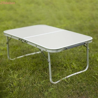 Mesa Dobrável Para Laptop DALTON , Mini De Piquenique Branca Portátil , Tablet , Economizando Espaço , Dobrada Em Meia Cama Leve , Estudo