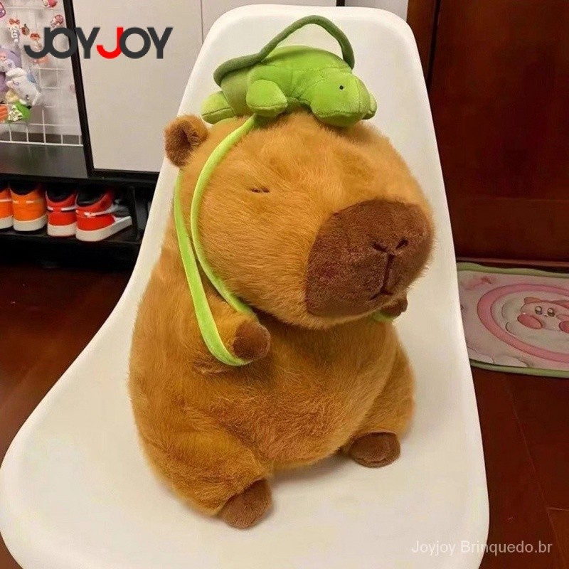 Boneca De PelúCia Capybara De，Presente De Natal