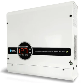 Inversor Solar Tensão Senoidal Energia 2000W 24V P/ 127V JFA