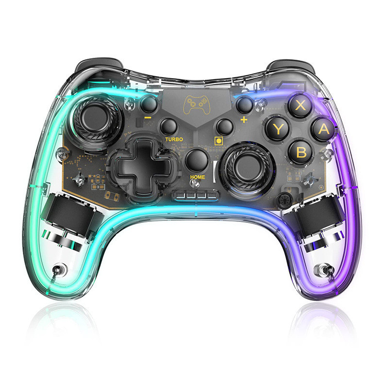 O Controlador De Jogo Móvel IPhone/Android Phone/The Controller É Compatível Com Switch/Lite/OLED E PC/IOS , Vem Um RGB Breathing LED Pro .