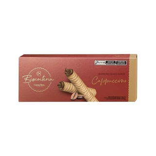 Wafer Cappuccino 80g Cacau Show