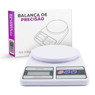 Balança de Precisão Digital 2Kg para Cozinha