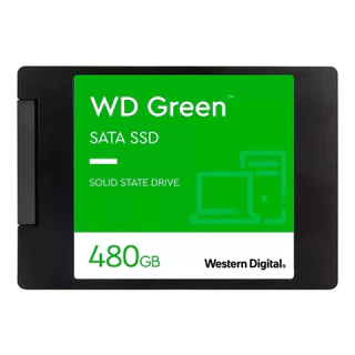 SSD Interno Western Digital Wd Green Wds480g3g0a 480gb Preto