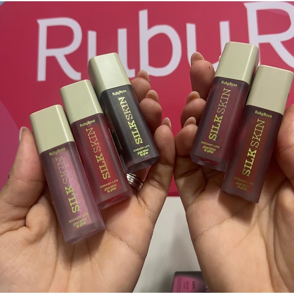 Lip Gloss labial Dreamy Lips Silk Skin Ruby rose HBF7200