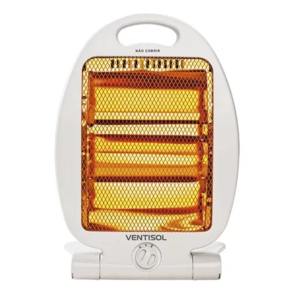 Aquecedor Quartzo Aq-02 800w Ventisol- Branco
