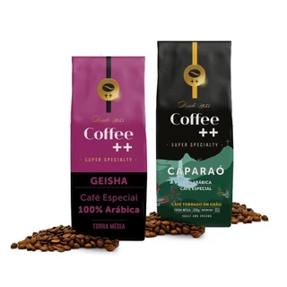Kit Café Especial Em Grãos Coffee Mais - Caparaó e Geisha