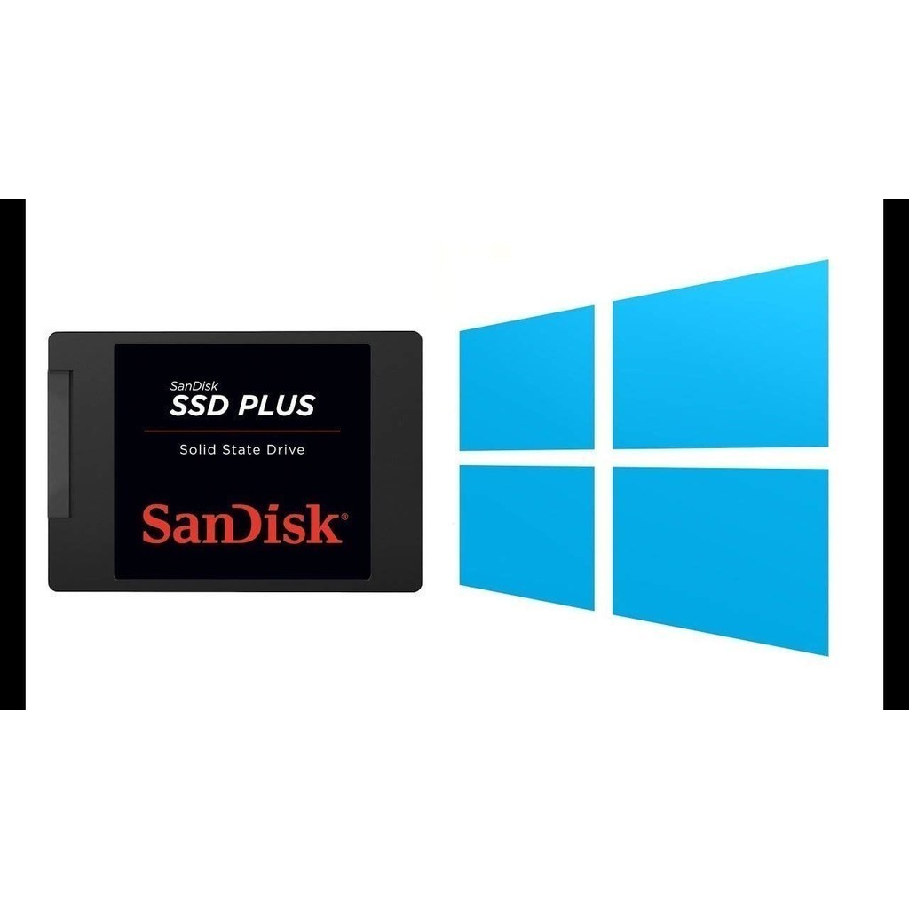 SSD HD Sandisk Plus 480GB 240GB 120GB, SATA, Leitura 530MB/s
