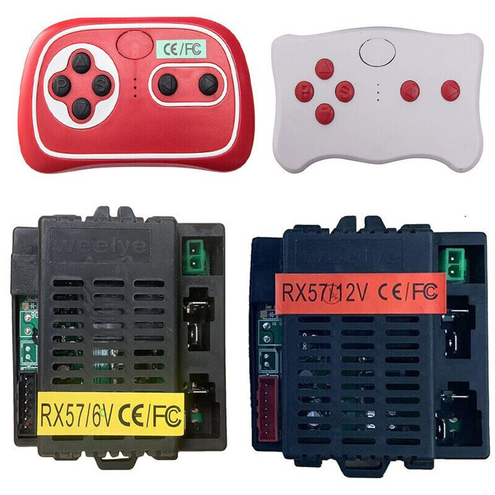 Receptor Weelye RX57 6V 12V CE/FCC Kids Veículo Elétrico Pacote Remoto ...