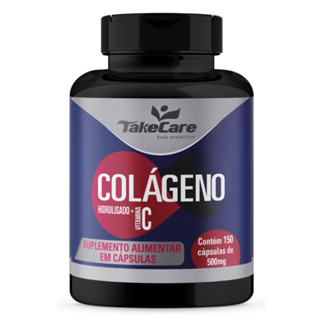 Colágeno Hidrolisado + Vitamina C 150 Cápsulas – 500mg