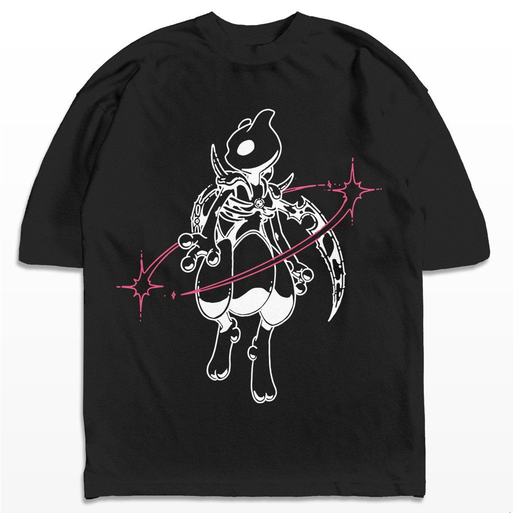 Camiseta Oversized Mewtwo Pokemon Streetwear Camisa Unissex