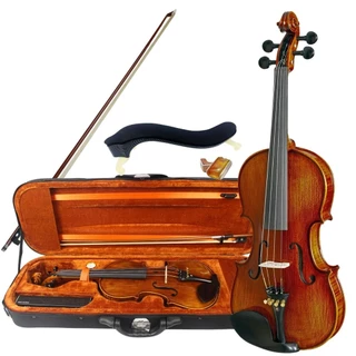 Violino Eagle Vk544 4/4 Rajado Envernizado + Case Arco Breu