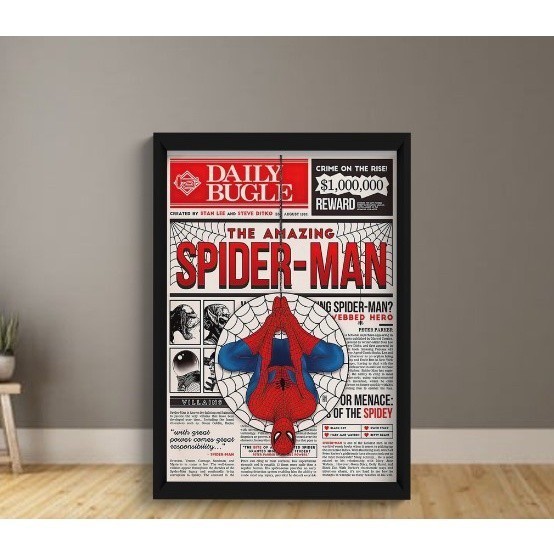 Quadro Spider Man Homem Aranha Amazin