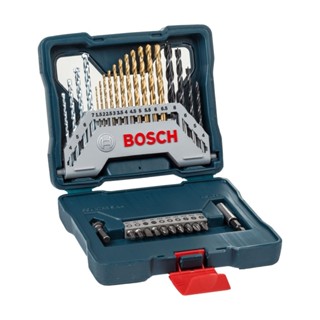 Jogo de brocas e bits 30 peças com maleta - X-Line - Bosch