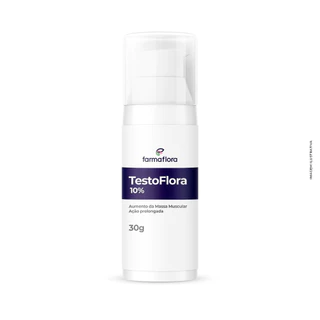 Tst GelFlora 10% 30g Gel Transdérmico Bioidentico Farmaflora