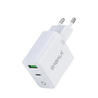 Carregador 2 Portas Sabala 20W