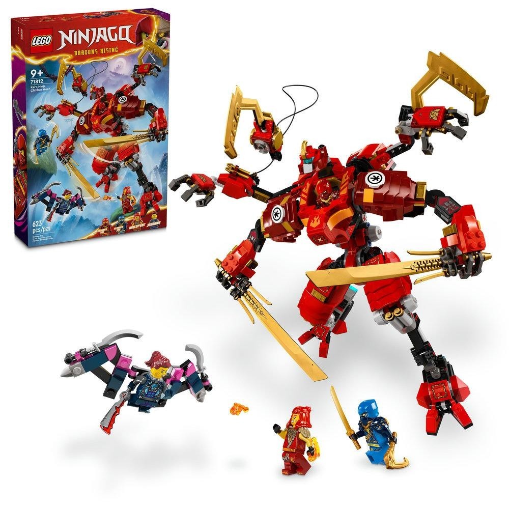 LEGO NINJAGO - ROBÔ NINJA ESCALADOR DO KAI - 71812