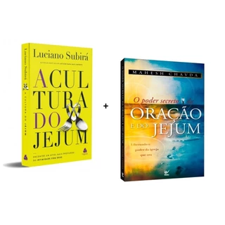 Kit 2 Livros | A Cultura do Jejum + O Poder Secreto da Oração e do Jejum em Oferta na Shopee