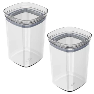 2x Porta Temperos Pote 1L Organizador OU Block Hermético