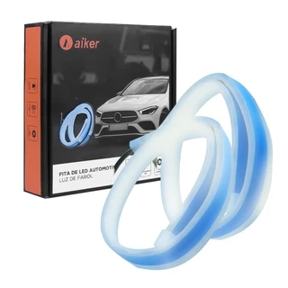Fita Led Automotiva 45cm Flexivel Farol Seta Sequencial