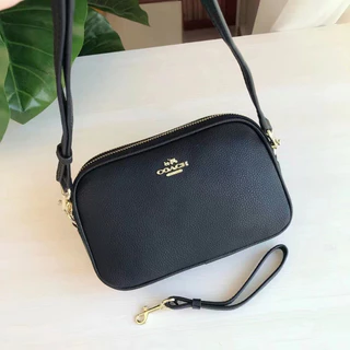 Bolsa fêmea de couro de vaca de alta qualidade Bolsa fêmea para câmera Bolsa pequena quadrada 65547