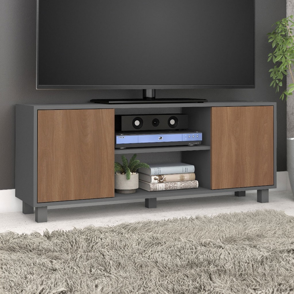 Rack para TV Até 50 Polegadas Luka 2 Portas