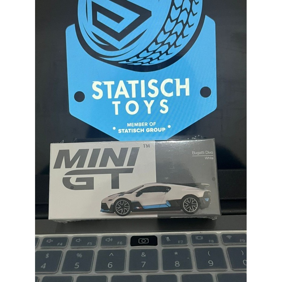 Modèle Réduit Mini GT 1:64 Bugatti Divo Blanc - Édition Limitée #661 - Diecast De Collection