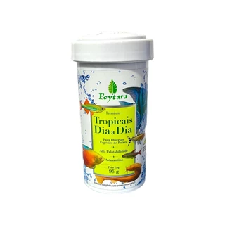 Ração Tropical dia a dia poytara 95gr