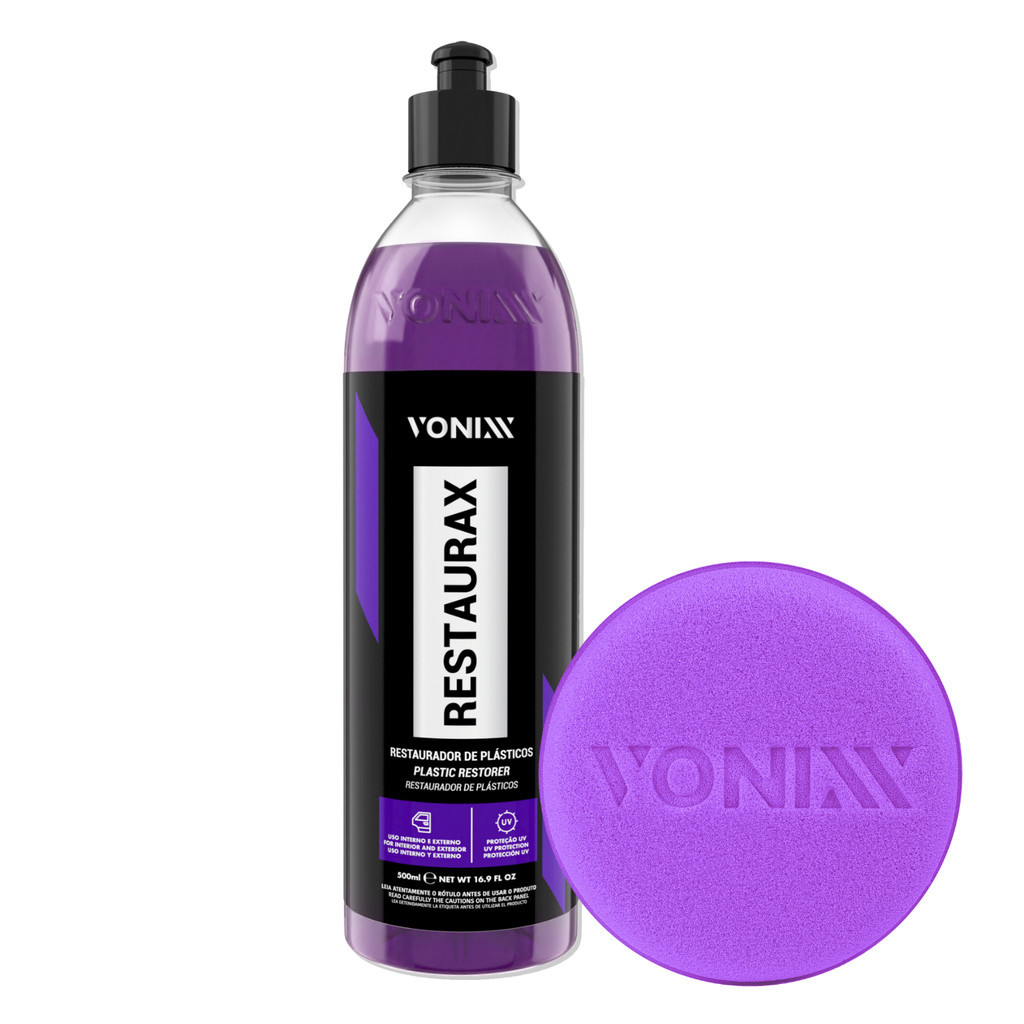 RESTAURAX RESTAURADOR DE PLASTICOS E BORRACHAS VONIXX