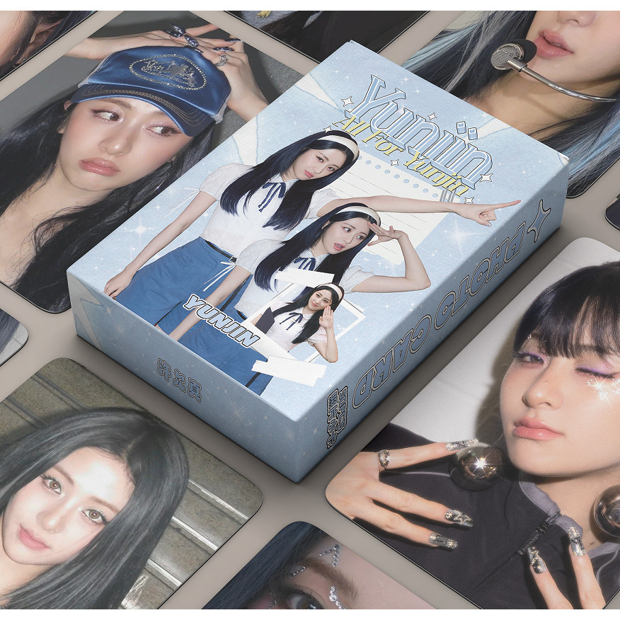 PYAJUU LE SSERAFIM Photocards KPOP LE SSERAFIM Holographic